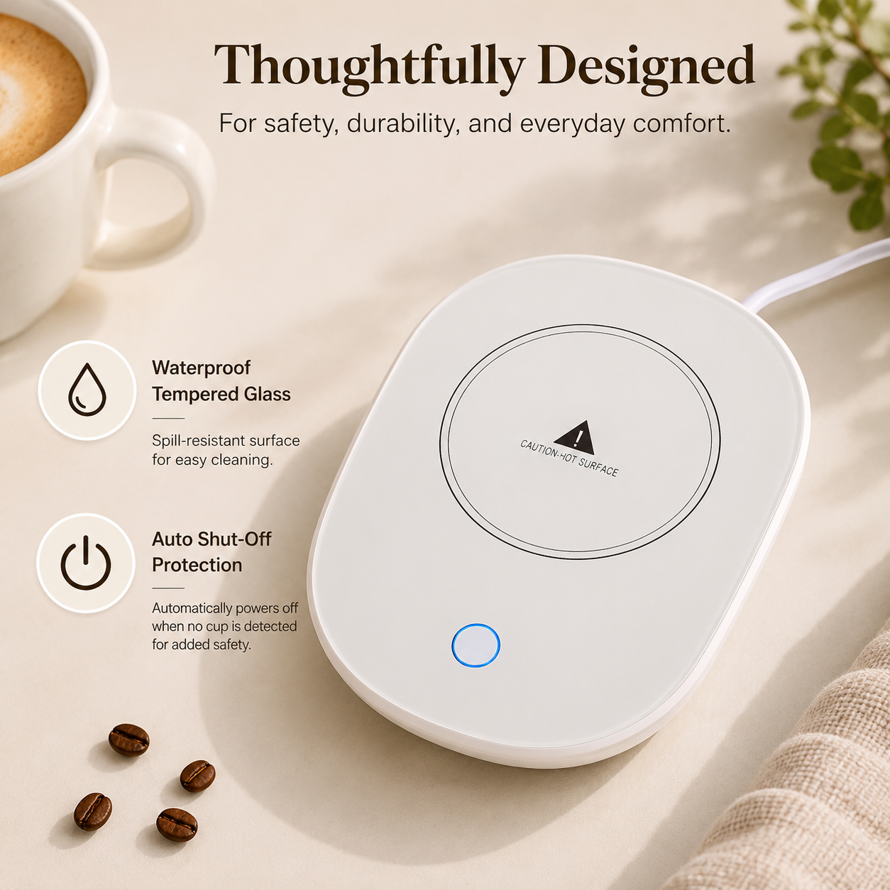 LUNÉA HOME Smart Mug Warmer