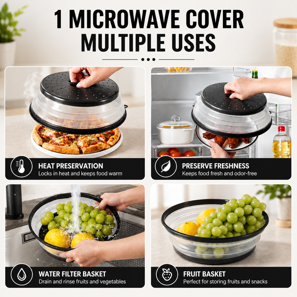 LUNÉA HOME Microwave Splatter Lid