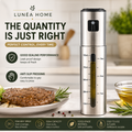 LUNÉA HOME 100ml Oil Sprayer | Refillable Cooking Oil Spray for Kitchen & BBQ